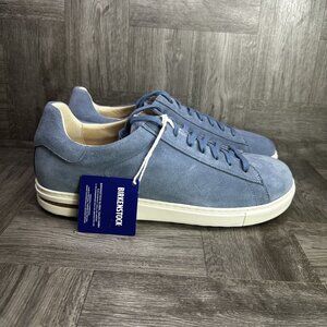 Birkenstock Bend Low Men's 13/EURO 46 Suede Leather Elemental Blue Causal Shoes
